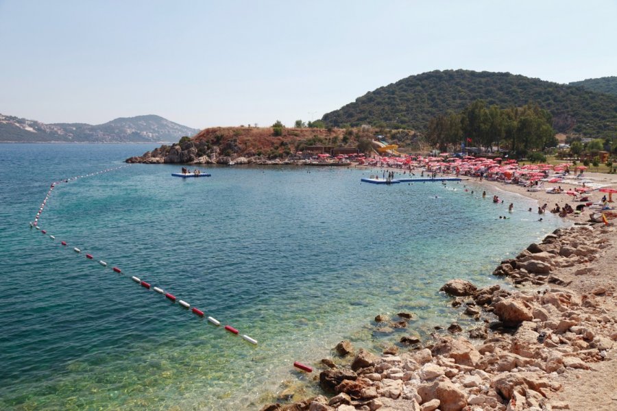 Plage près de Kas. David GUERSAN - Author's Image