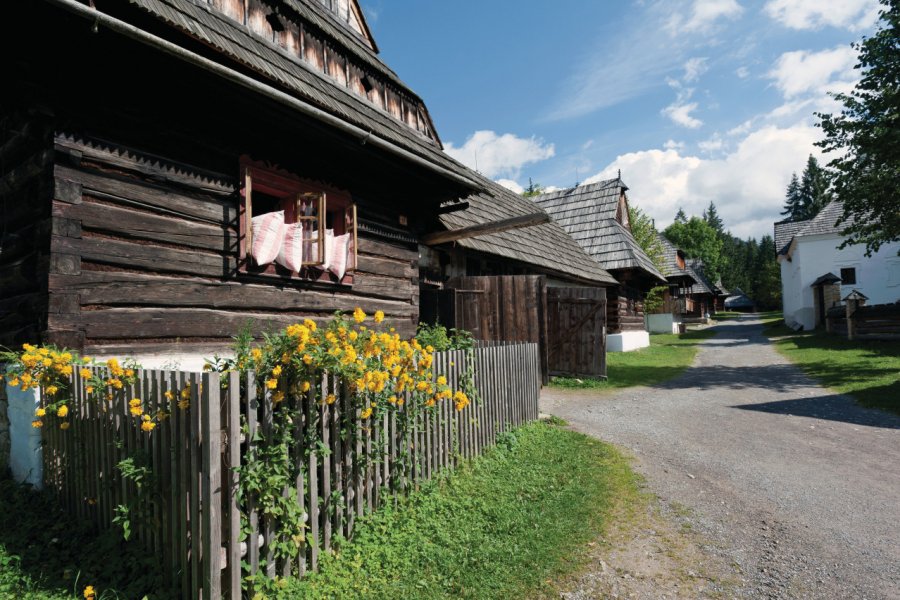 Musée du village de la région d'Orava. Ventura - Fotolia