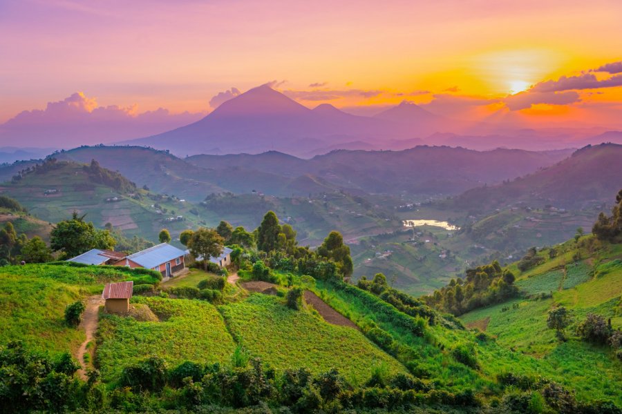 Le district de Kisoro. mbrand85 - Shutterstock.com