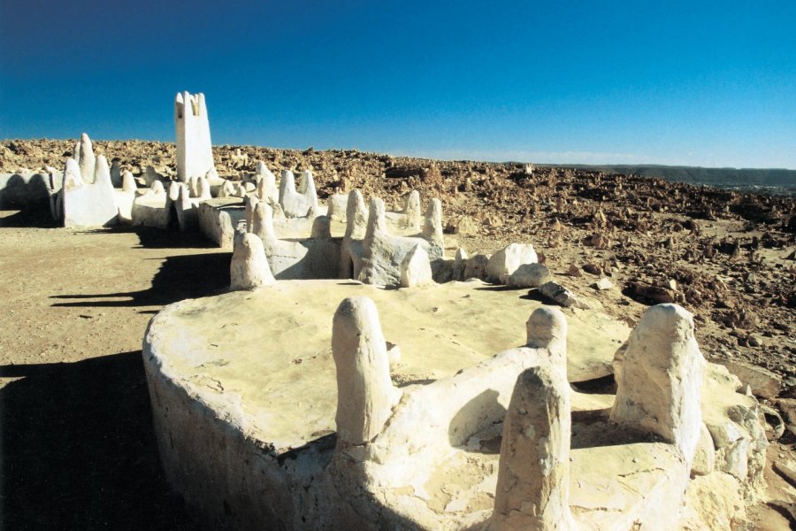 Tombeaux de la famille du Cheikh Sidi Aissa. Sébastien CAILLEUX