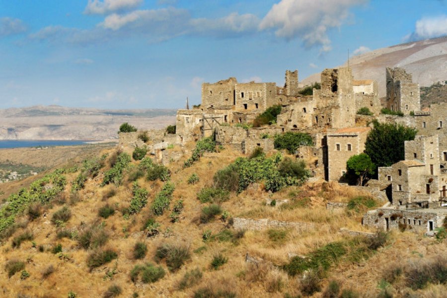 Village de Vathia. costas1962 / Adobe Stock