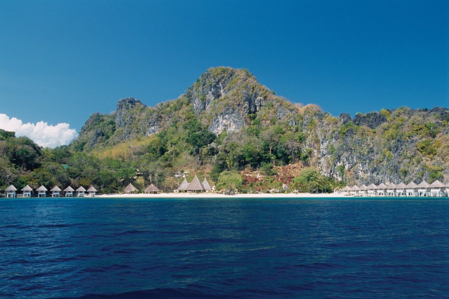 Resort d'El Nido sur Apulit Island. Author's Image