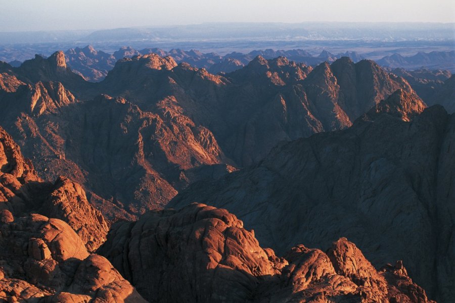 Le Mont Moïse (Djebel Moussa). Tom Pepeira - Iconotec