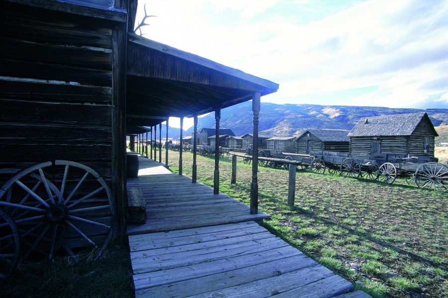 Ville fantôme près de Cody. John Frechet - Iconotec