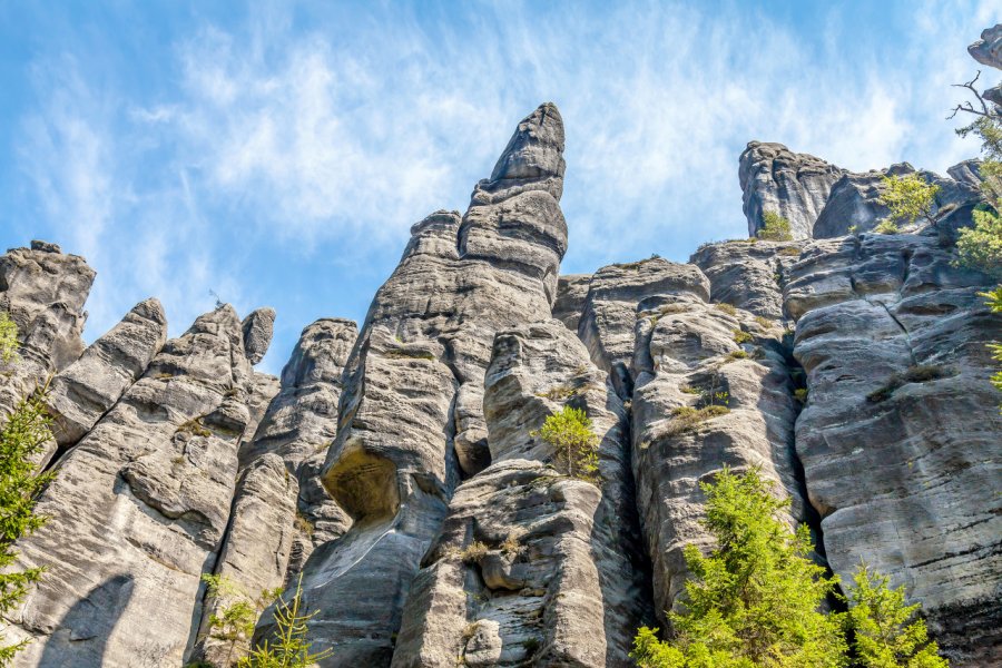 Formations rocheuses d'Adršpach. Martin Lisner - Shutterstock.com