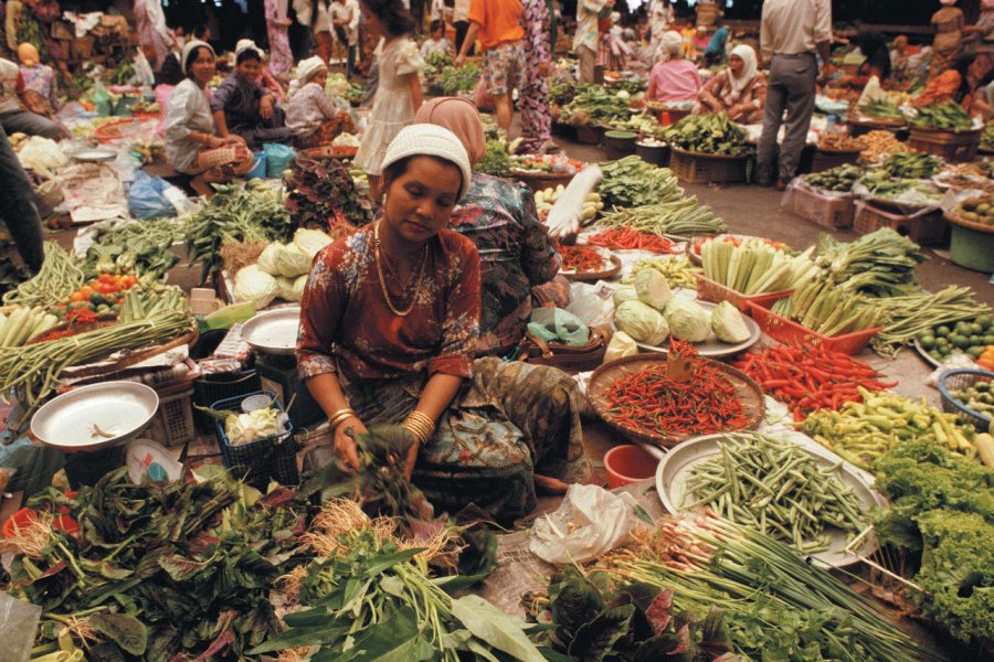 Primeur au marché de Kota Bahru Tourism Malaysia