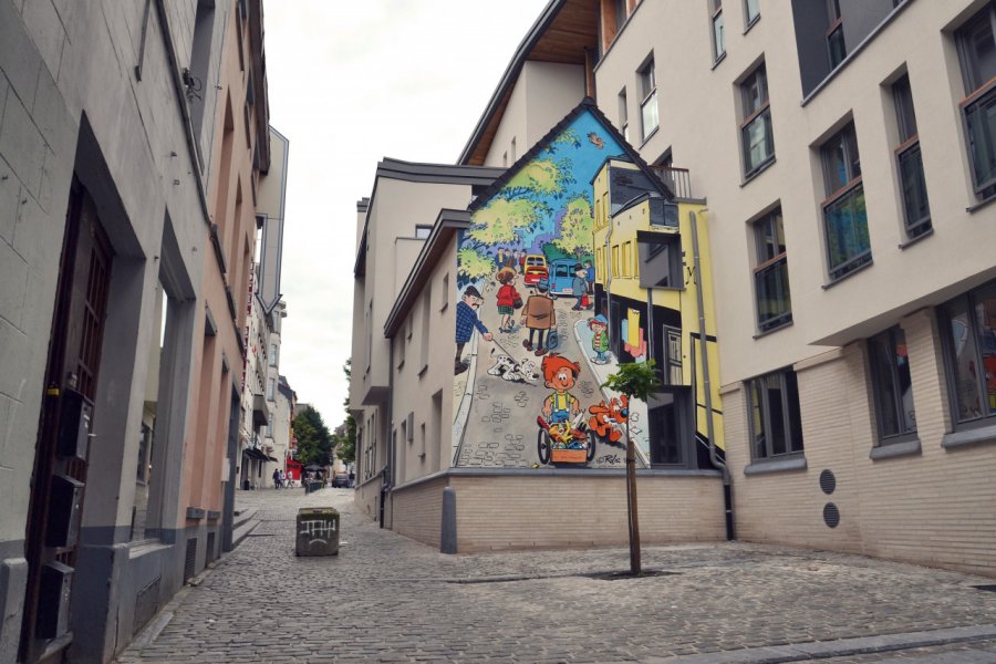 Parcours BD dans les rues de Bruxelles. (© josefkubes - Shutterstock.com))