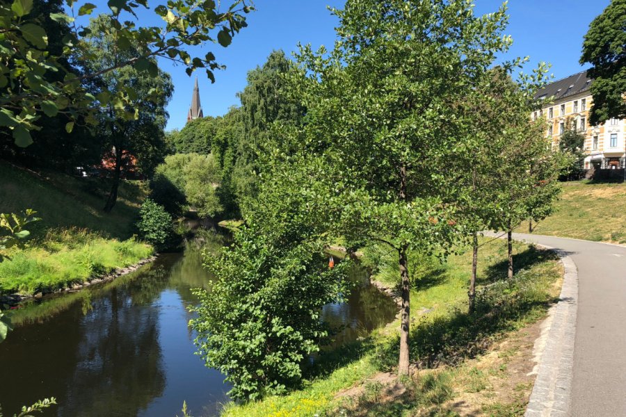 Balade le long de la rivère Akerselva. evenfh - Shutterstock.com