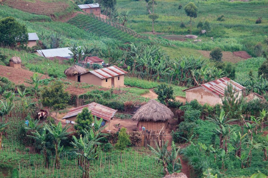 Village dans le Kigezi. Abdesslam Benzitouni