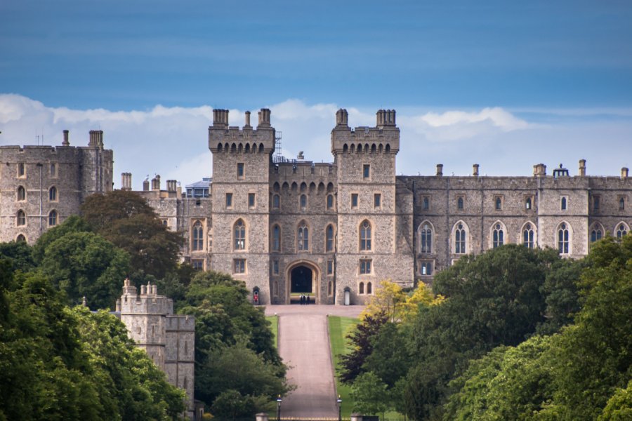 Le château royal de Windsor. kozer - Shutterstock.com