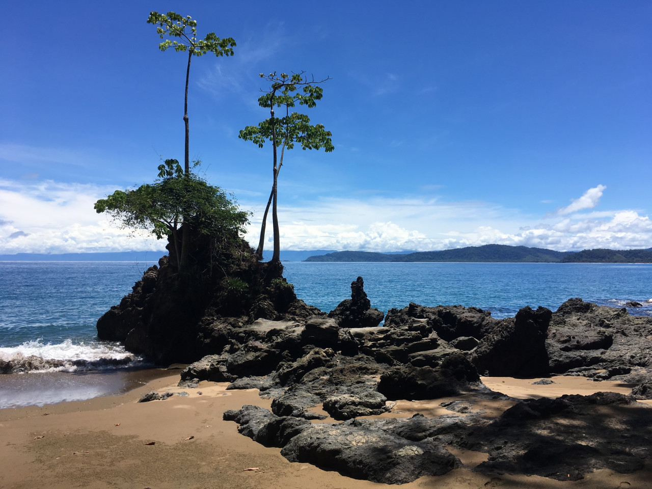 Les criques paradisiaques à proximité de Drake Bay.
