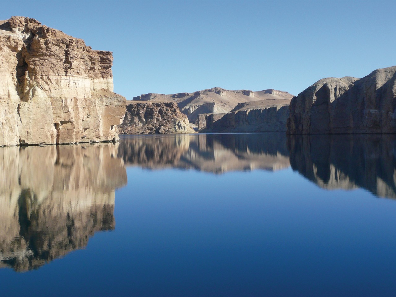 Les étendues bleues turquoise des lacs de Band-e-Amir.