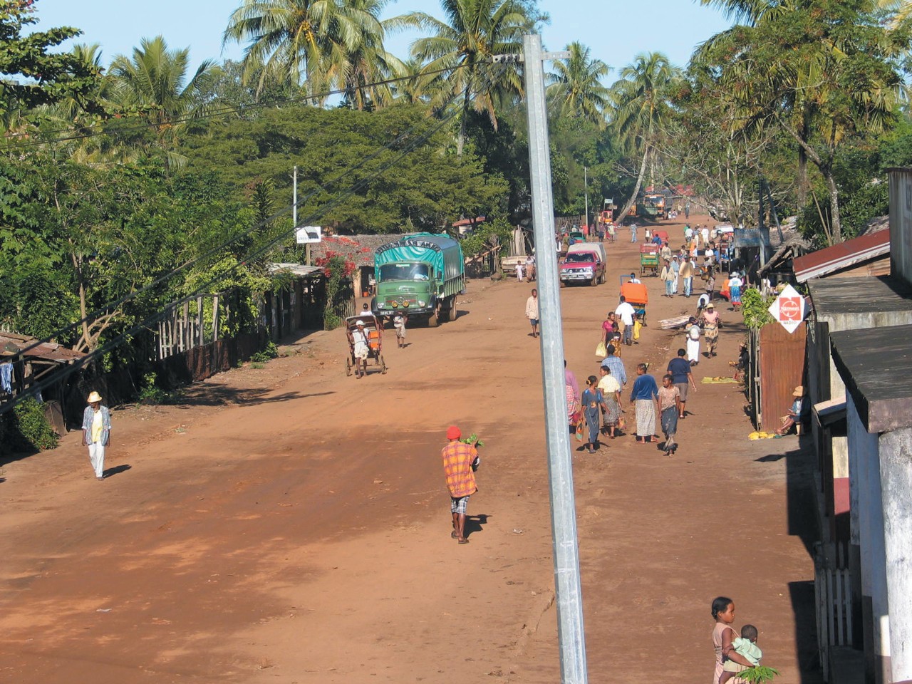 Une rue de Manakara