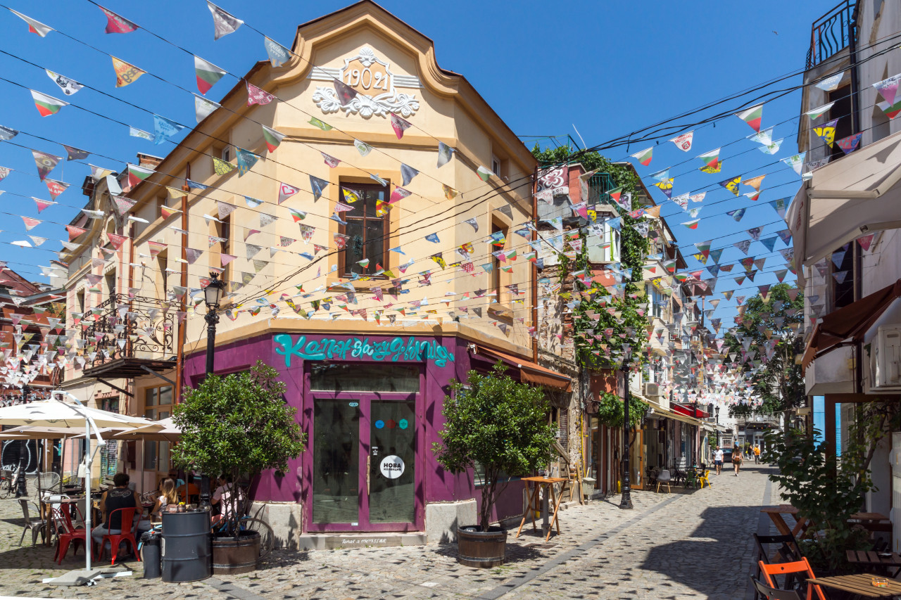 Quartier de Kapana, Plovdiv.