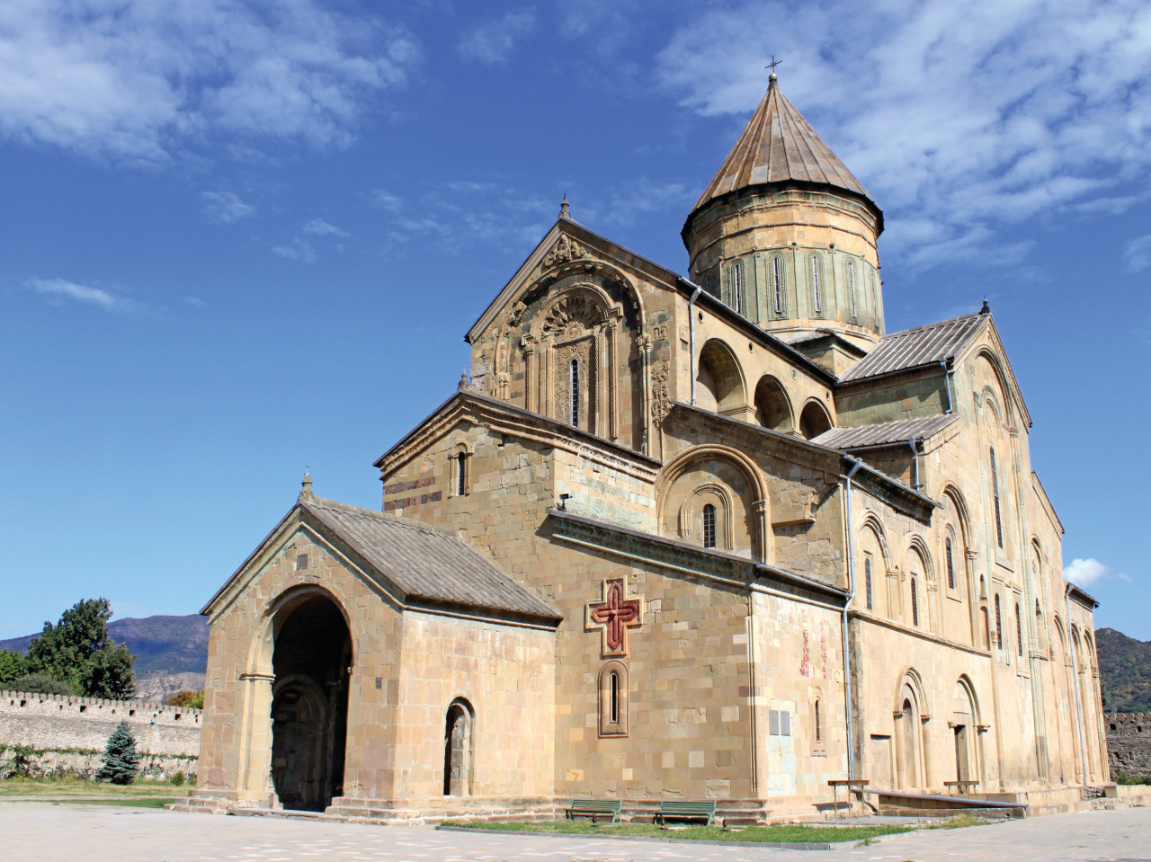 Cathédrale Svetitskhoveli à Mtskhéta.