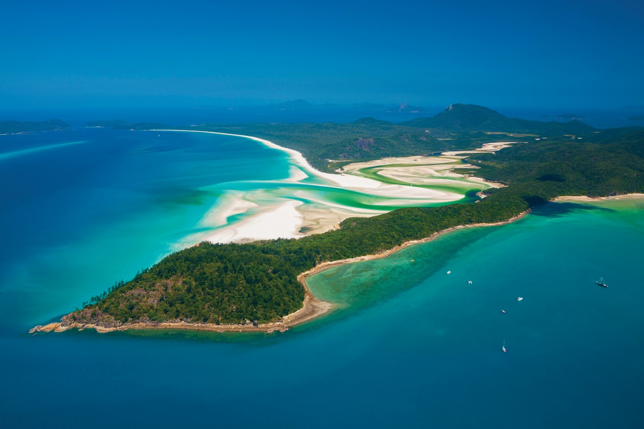 Parc National des îles Whitsunday.