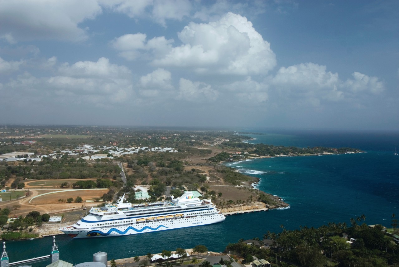 Croisière dans le port de La Romana.