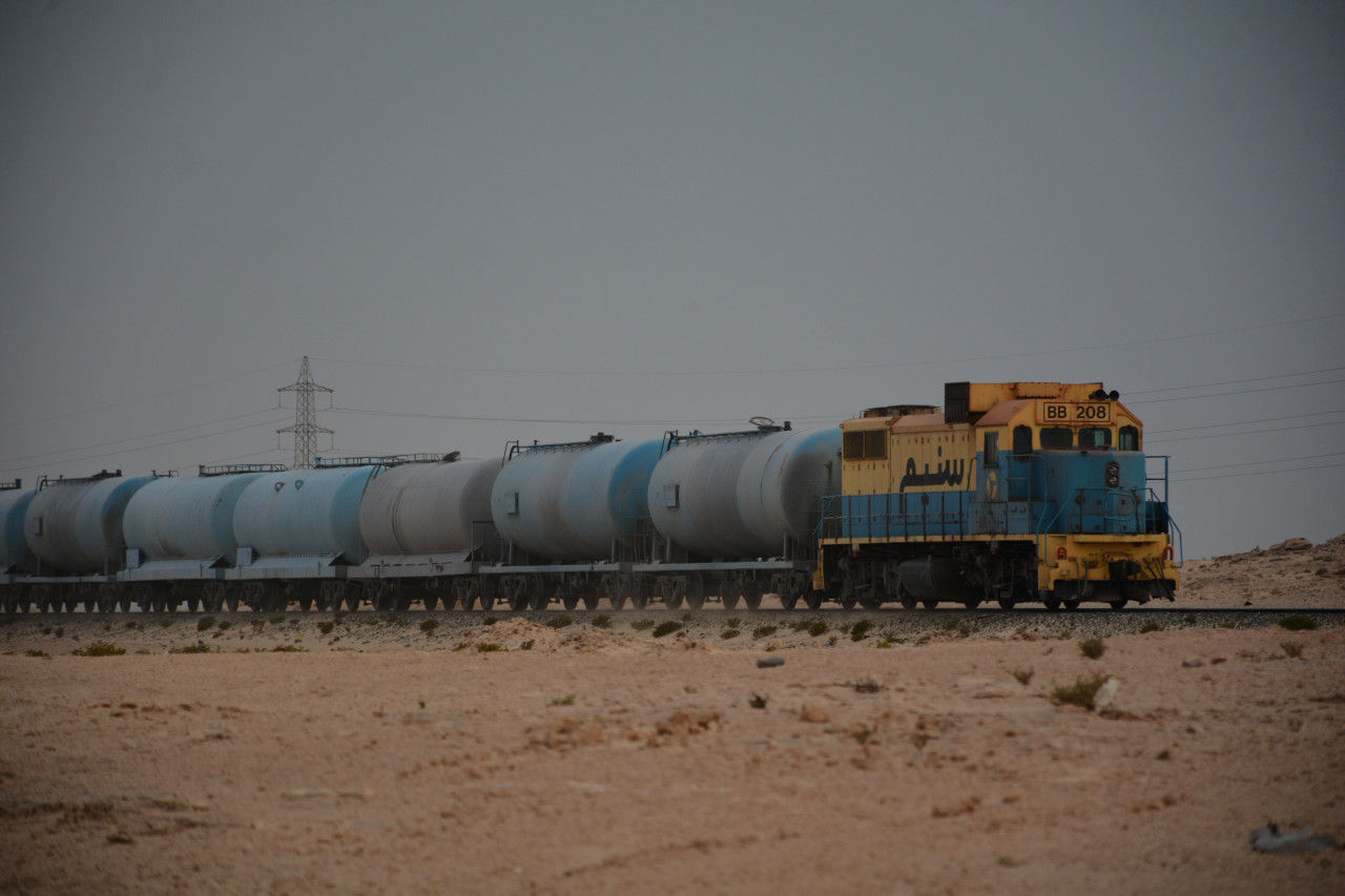 Train du désert.