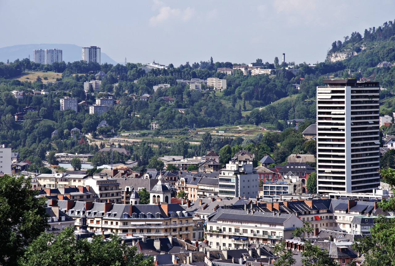 Vue de Chambéry