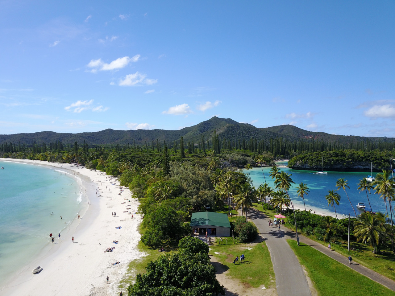 Plage de Kuto.
