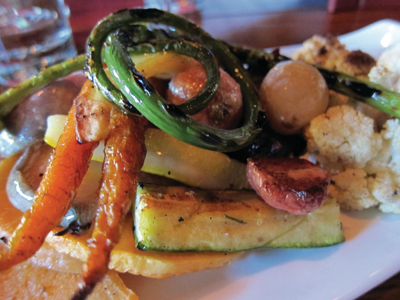 Restaurant RauDZ et ses plats inventifs à base de produits régionaux.