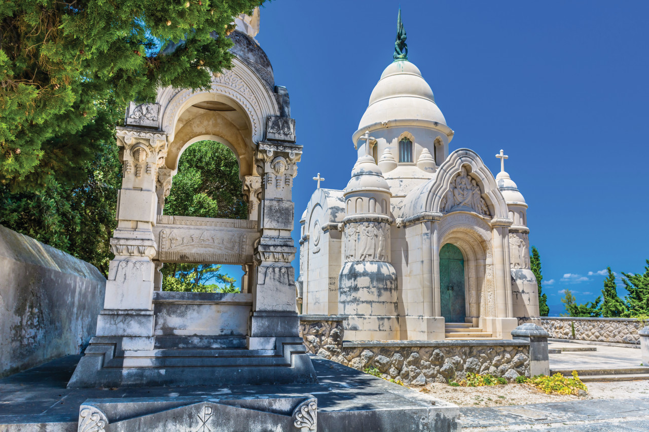 Cimetière marin de Supetar.