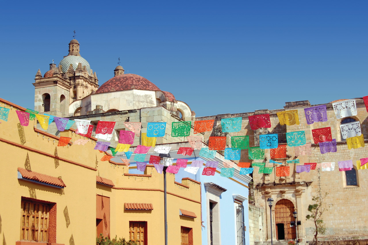 Eglise Santa Domingo à Oaxaca.