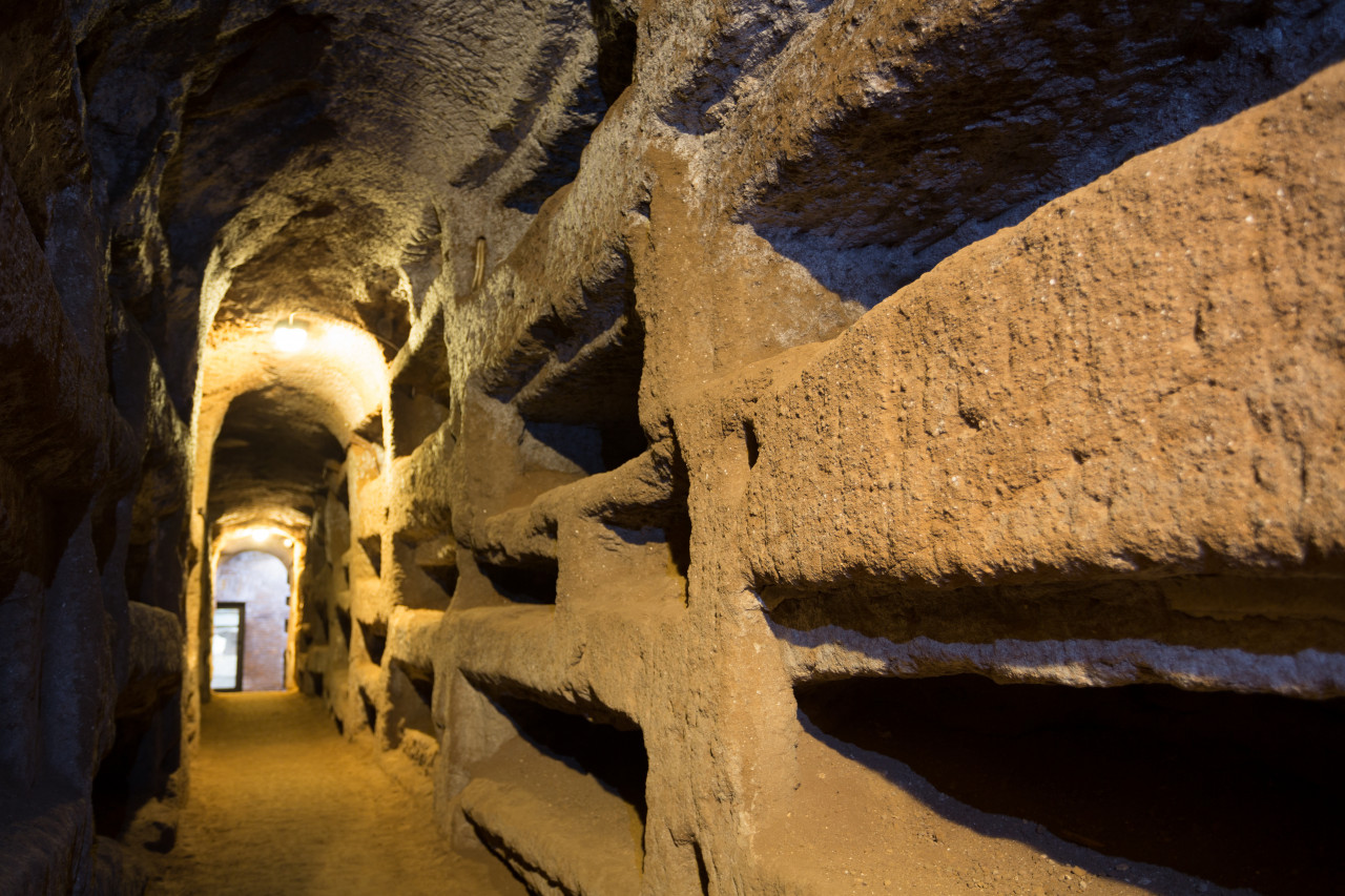 Catacombe di San Callisto.