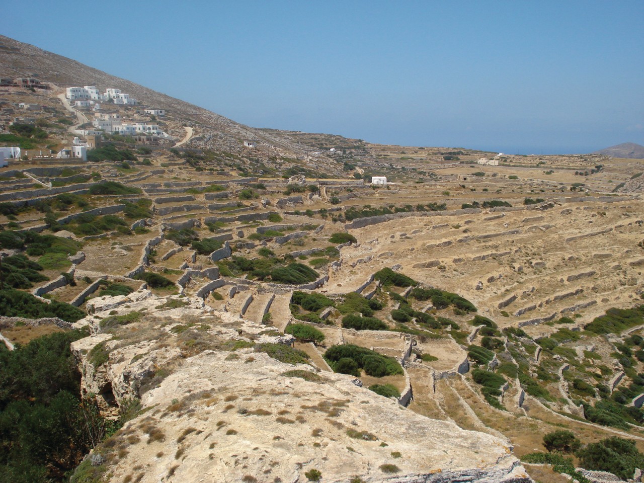 Paysage de Folegandros.