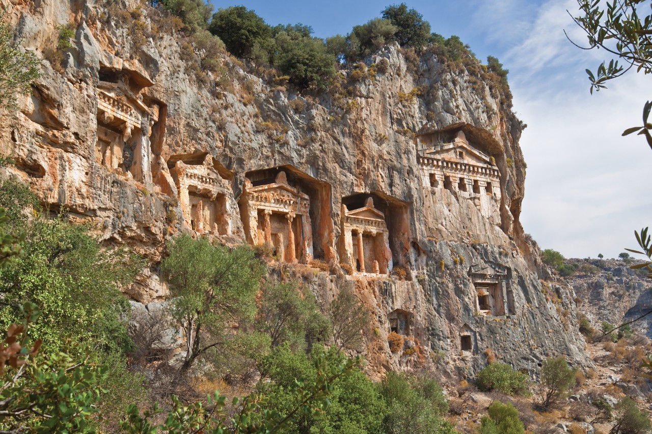 Site archéologique de Kaunos.