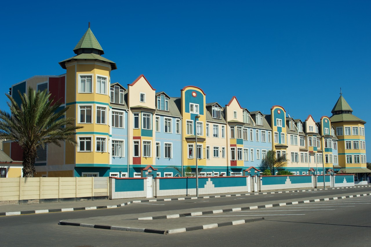 Architecture à Swakopmund.
