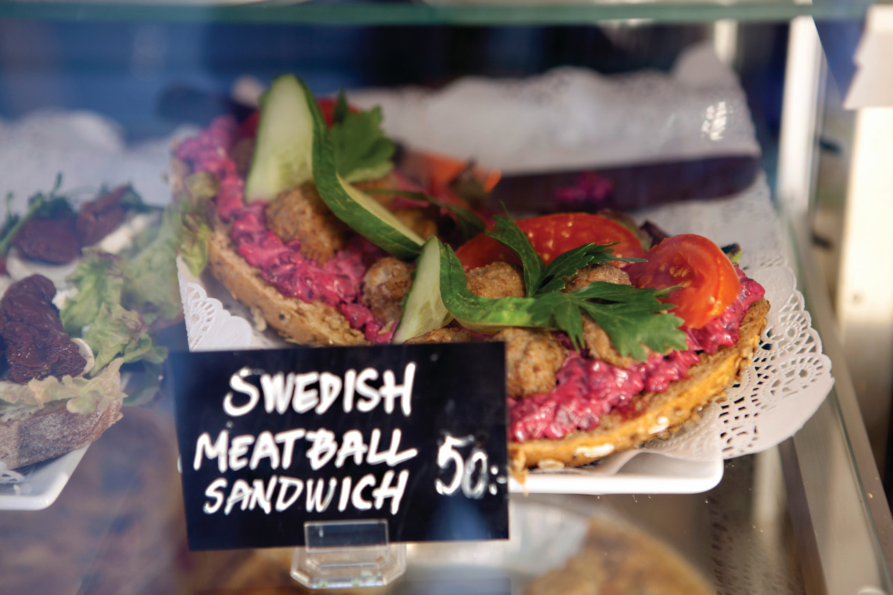 Swedish sandwich.