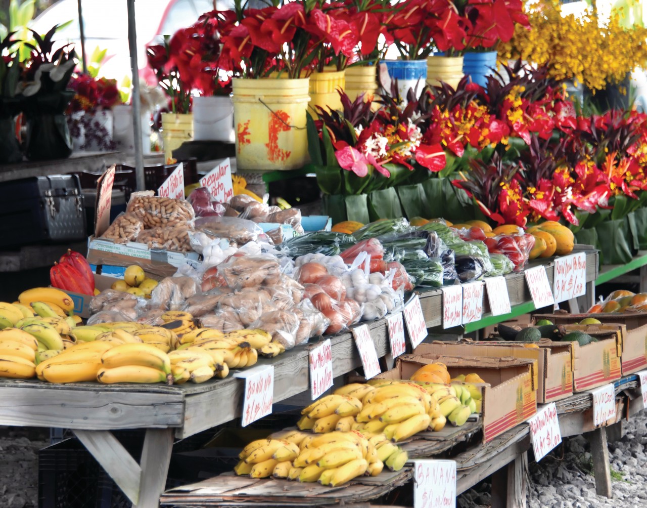 Marché de Hilo.