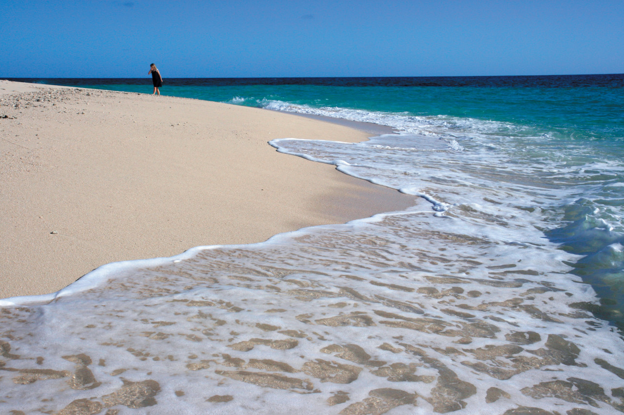 L'îlot de sable blanc fait partie des incontournables !
