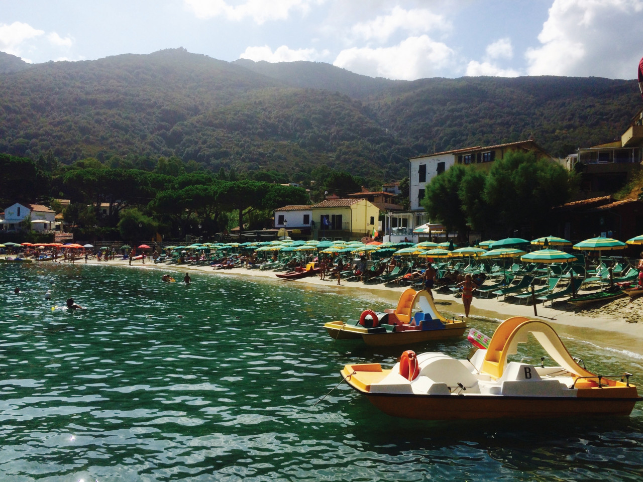 Plage de Sant'Andrea.