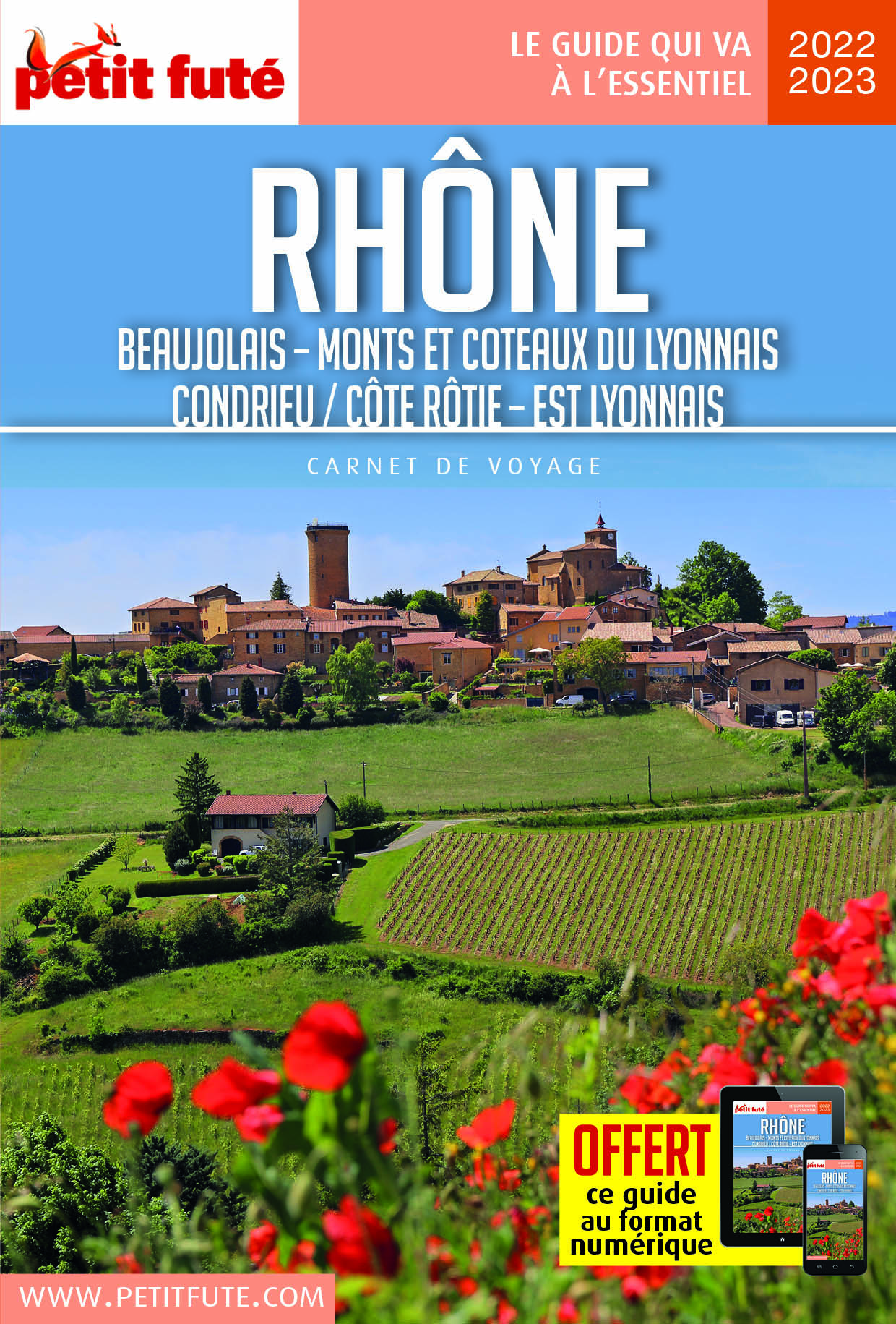 A la découverte du Rhône avec les Carnets de Voyage du Petit Futé.