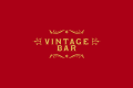 VINTAGE BAR