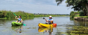 <p>KAYAK DANS LES MARAIS</p>