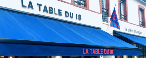 LA TABLE DU 18