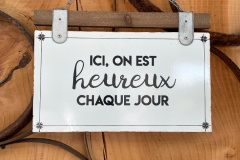 LA TABLE DES SENS
