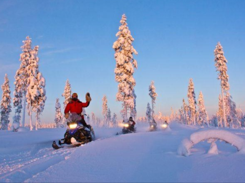 Visite au Pays du Père Noël