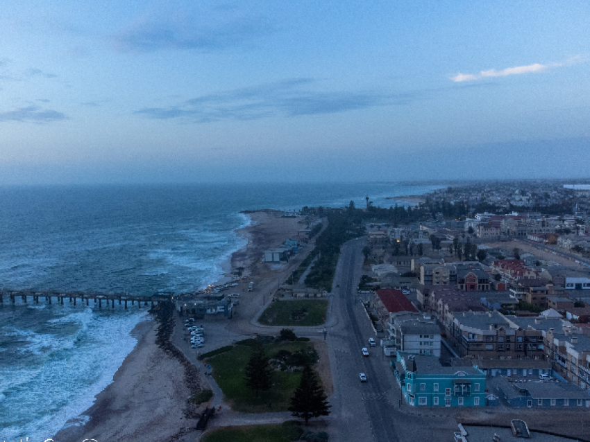 Swakopmund vue de nuit