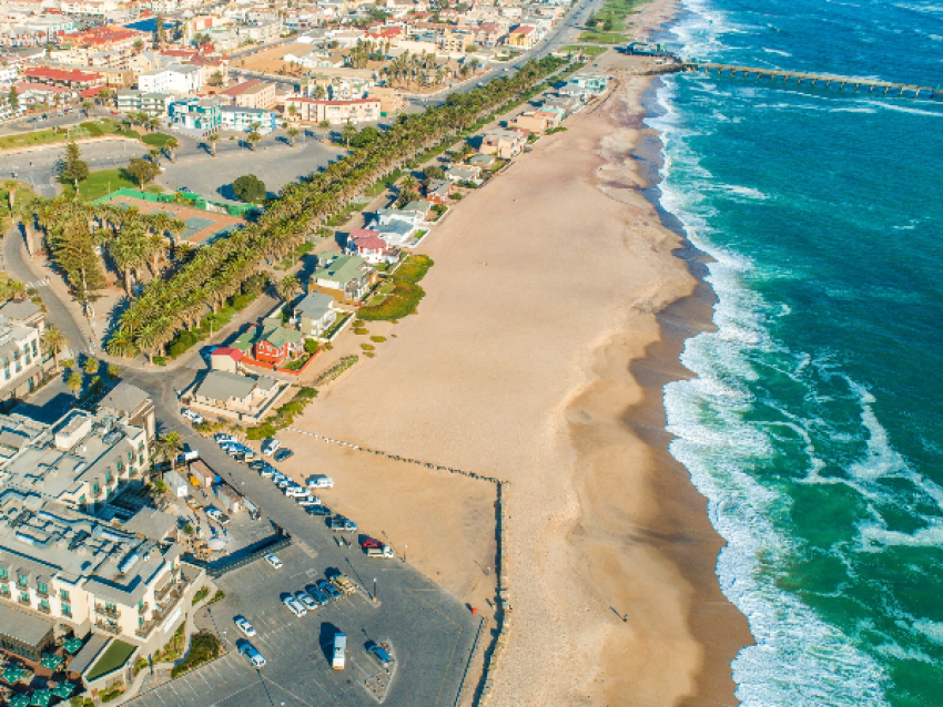 Vue sur la mer de Swakopmund