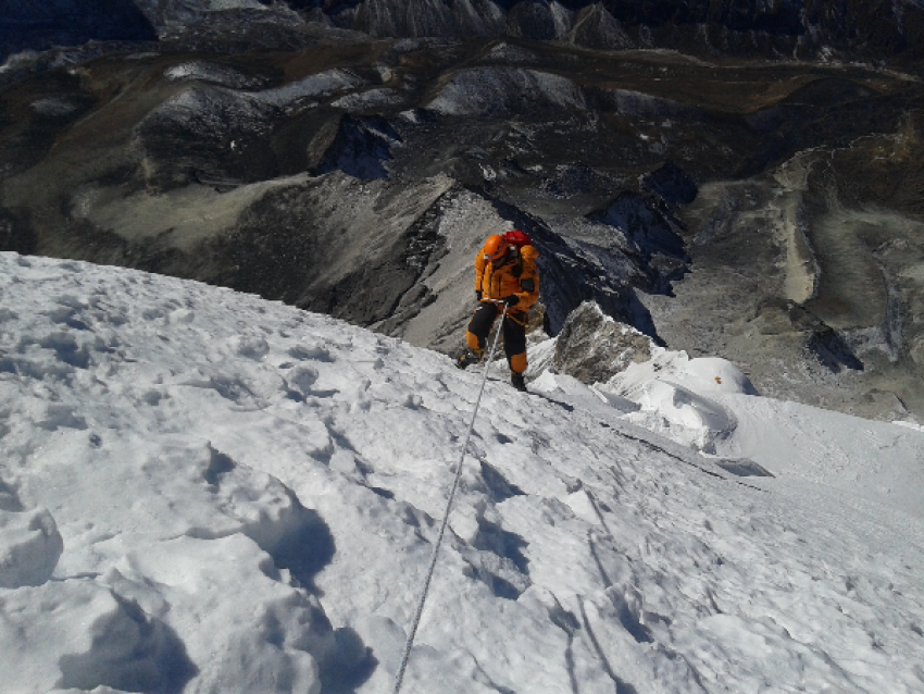 Escalade de l'Amadablam