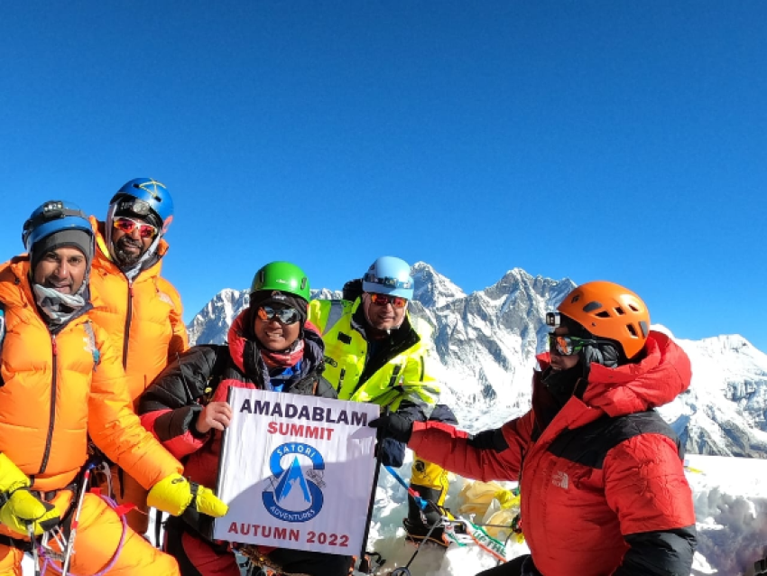 Sommet de l'Amadablam