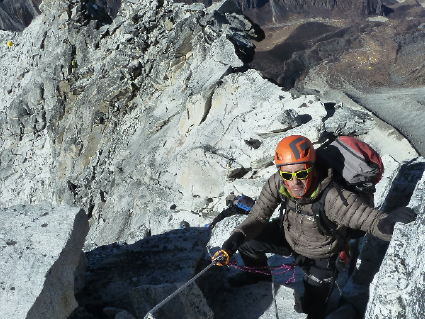 Ascension de l'Amadablam
