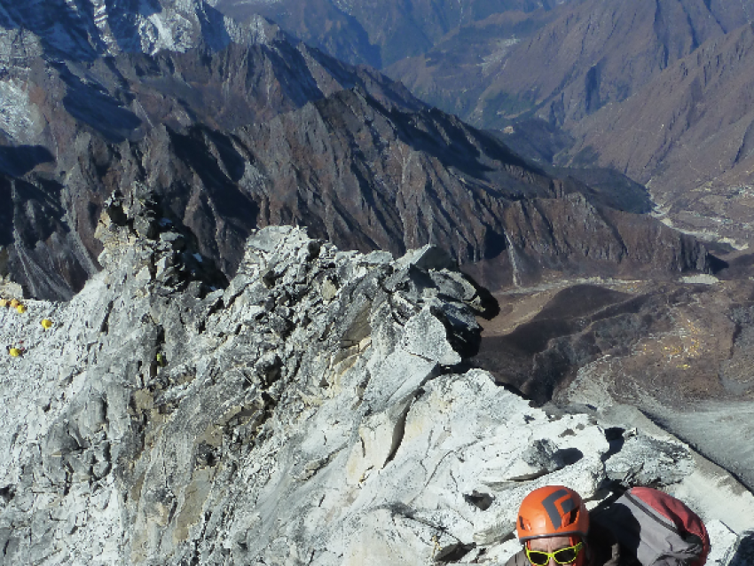 Ascension de l'Amadablam