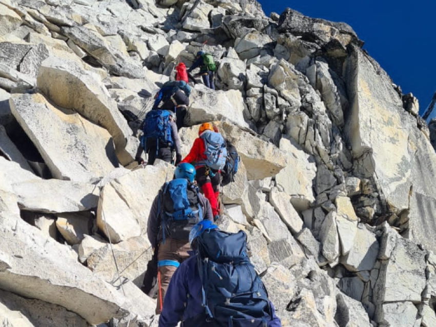 Ascension de l'Amadablam