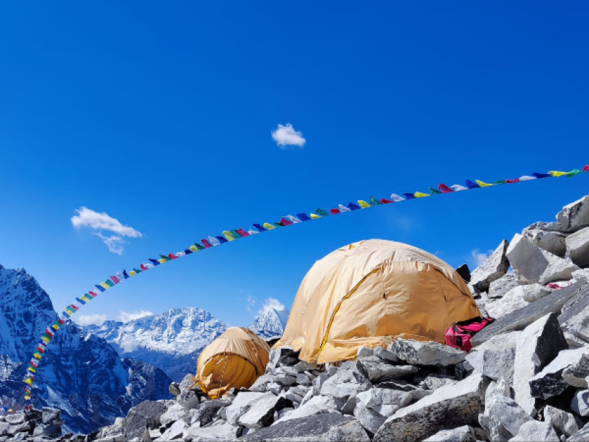 Ascension de l'Amadablam