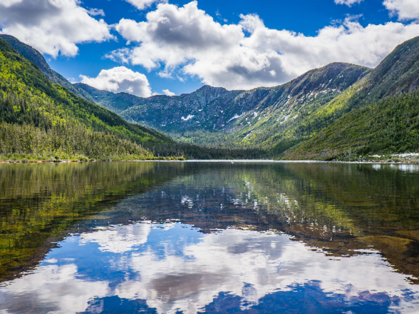 Parc de la Gaspésie, lac aux américains